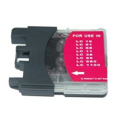Cartridge pro Brother LC1100 kompatibilní magenta červená