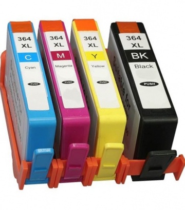 HP 364XL SD534E multipack kompatibilní sada barev CMY BK cartridge 4ks