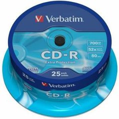 VERBATIM CD-R 80 52x EXTRA Protection spindl 25pck / BAL
