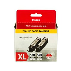 Canon PGI-570XL PGBK Twin Pack - originální sada 2ks černá cartridge