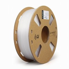 GEMBIRD Tisková struna (filament), PETG, 1,75mm, 1kg, bílá