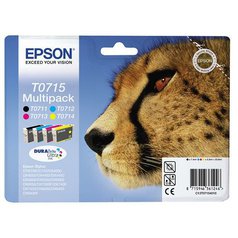 EPSON cartridge T0715 (black / cyan / megenta / yellow) multipack (gepard) (C13T07154012)