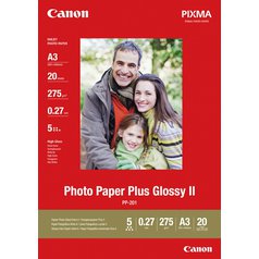 Canon fotopapír PP-201 - A3 - 265g / m2 - 20 listů - lesklý (2311B020)