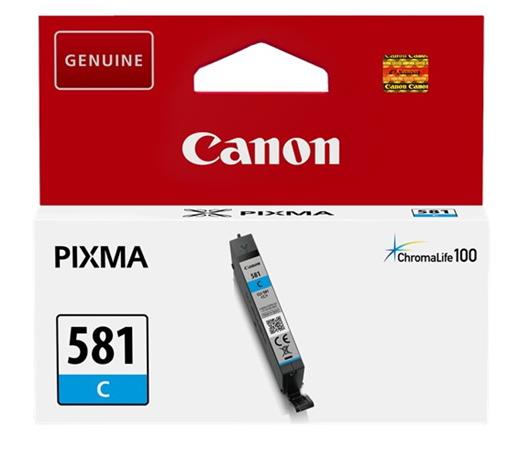 Canon CLI-581C - originální cartridge modrá (cyan) 2103C001