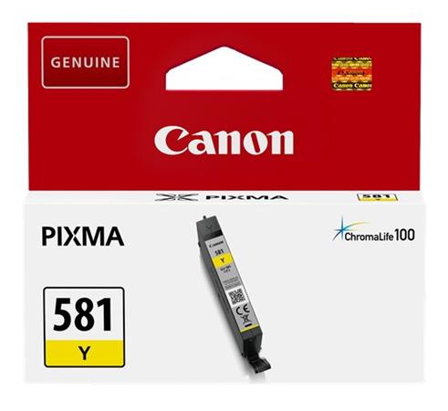 Canon CLI-581Y - originální cartridge žlutá (yellow) 2105C001
