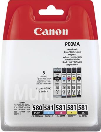 Canon PGI-580 +CLI-581BkCMY (2078C005) - originální sada multipack 5ks cartridge