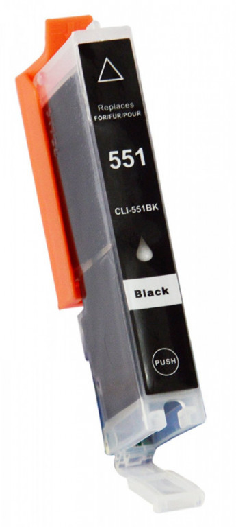 Canon CLI-551Bk XL černá kompatibilní cartridge