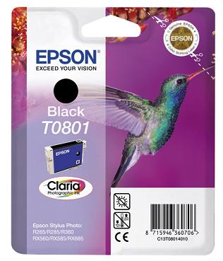 EPSON cartridge T0801 black