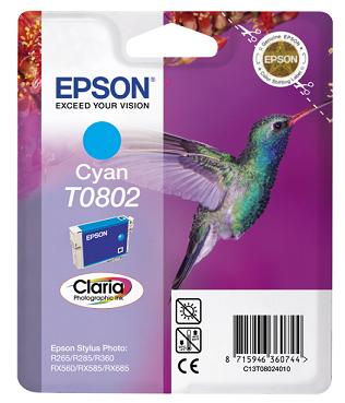 EPSON cartridge T0802 cyan