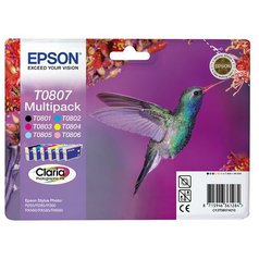 EPSON cartridge T0807 (6color) multipack