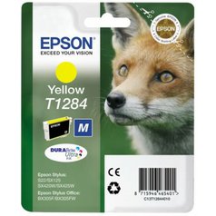 EPSON cartridge T1284 yellow (liška) (C13T12844012)