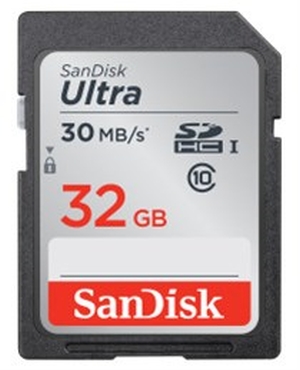 Sandisk Ultra SDHC 32 GB 80 MB / s Class 10 UHS-I