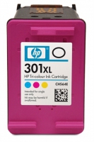 HP CH564EE Barevná ink. cart .No. 301XL pro DJ2050,3050,D1000,D2000,D3000