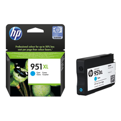 HP CN046AE Azurová ink. cartridge HP 951XL pro OJ 8100, 251dw, 276dw