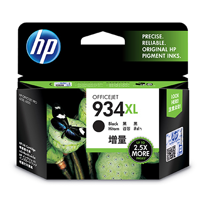 HP 934XL černá C2P23AE HP Ink Cartridge No.934XL Black (C2P23AE#BGY)