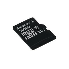 KINGSTON 32GB microSDHC CANVAS Memory Card 100MB / 10MBs- UHS-I class 10 Gen 2