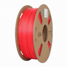 GEMBIRD Tisková struna (filament), PLA, 1,75mm, 1kg, červená (flame-bright Red)