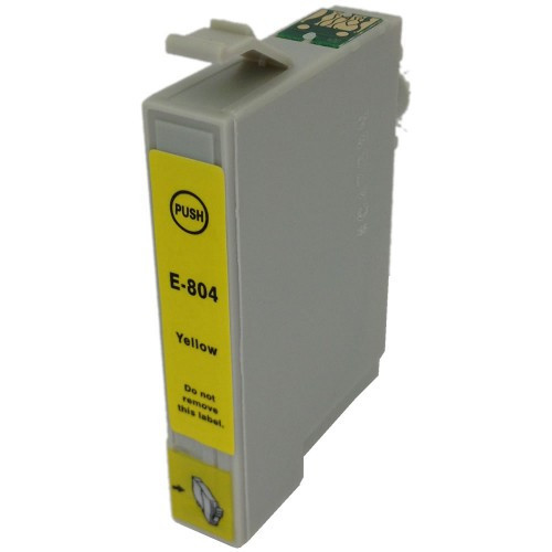 Epson T0804 yellow, kompatibilní cartridge