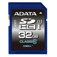 ADATA SDHC UHS-1 karta 32GB Class 10 (až 30MB/s) (ASDH32GUICL10-R)