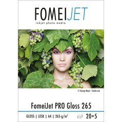 FOMEI A4/20+5 FomeiJet PRO Gloss 265g, 25ks
