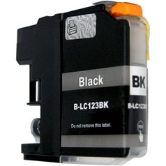 Brother LC-123 černá kompatibilní cartridge