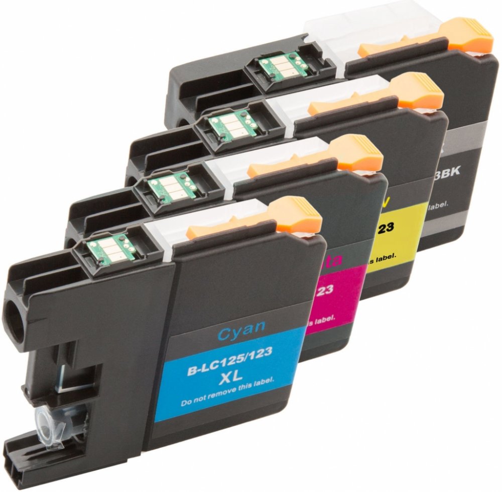Brother LC-123 multipack kompatibilní sada barev CMYK cartridge 4ks