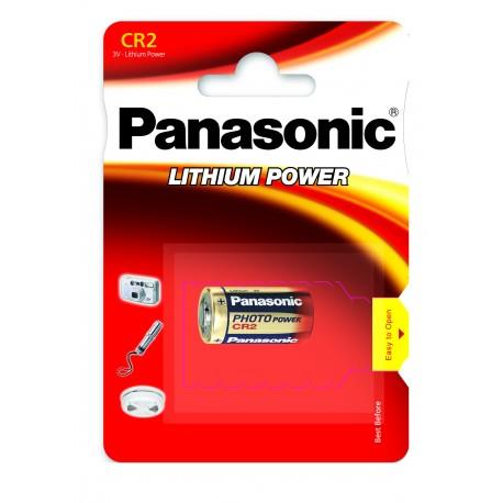 Panasonic CR-2 baterie Lithium Power CR2A, 1 ks, Blister (BK-CR2-1B)