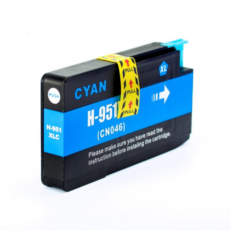 HP č. 951XL CN046A modrá, kompatibilní cartridge