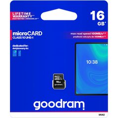 GOODRAM 16GB microSDHC class 10