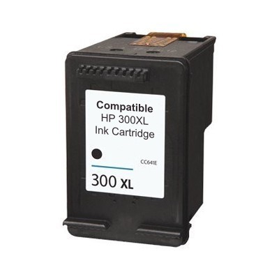 HP č. 300XL CC641E černá, kompatibilní cartridge