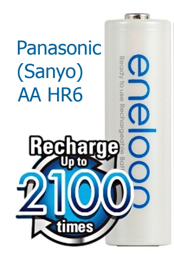 Baterie Panasonic Eneloop AA 1ks BK-3MCCE - nabíjecí NiMh tužková
