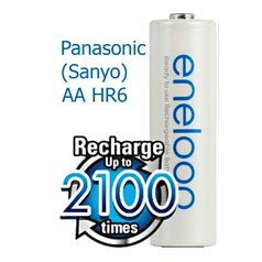 Baterie Panasonic Eneloop AA 1ks BK-3MCCE - nabíjecí NiMh tužková