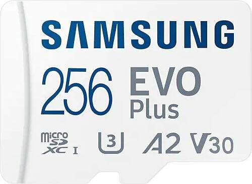 Samsung Micro SDXC karta 256GB EVO Plus Class 10 UHS-I U3 100/90MB/s (MB-MC256HA/EU)