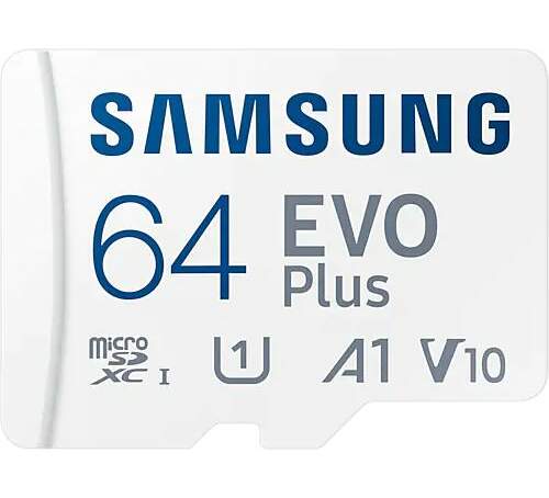 Samsung Micro SDXC karta 64GB EVO Plus Class 10 UHS-I U1 100 MB/s (MB-MC64HA/EU)