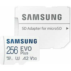 Samsung Micro SDXC karta 256GB EVO Plus Class 10 UHS-I U3 100/90MB/s (MB-MC256GA/EU)