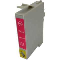 Epson T0613 magenta, kompatibilní cartridge