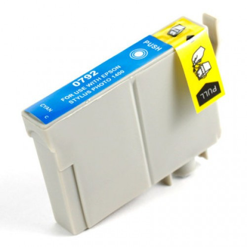 Epson T0792 modrá (cyan) kompatibilní cartridge