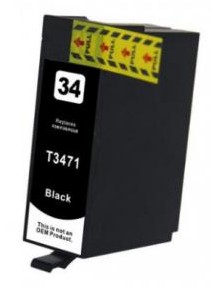 Epson T3471 - kompatibilní cartridge 34xl, černá (black)