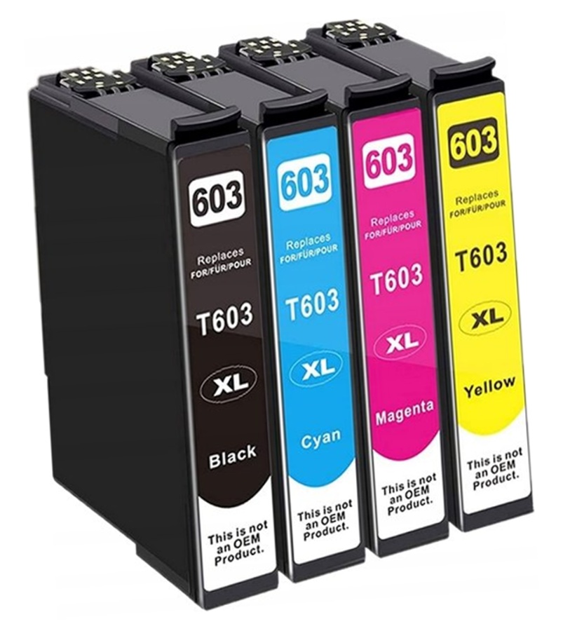 EPSON T603 XL multipack (T03A94) - kompatibilní cartridge, 4ks náplní