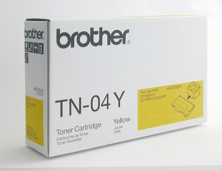 Brother TN-04Y - originální toner žluty (yellow) - 6600 str. (TN04Y)